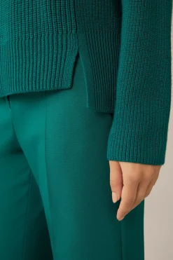 Merino-Strick-Rollkragen-Pullover In*Windsor Clearance