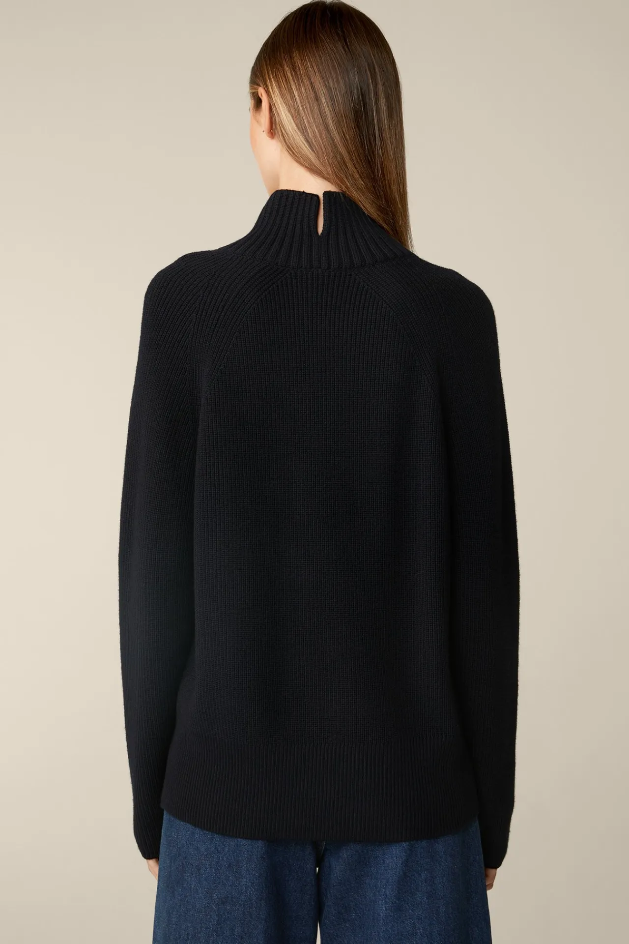 Merino-Strick-Rollkragen-Pullover In*Windsor Online