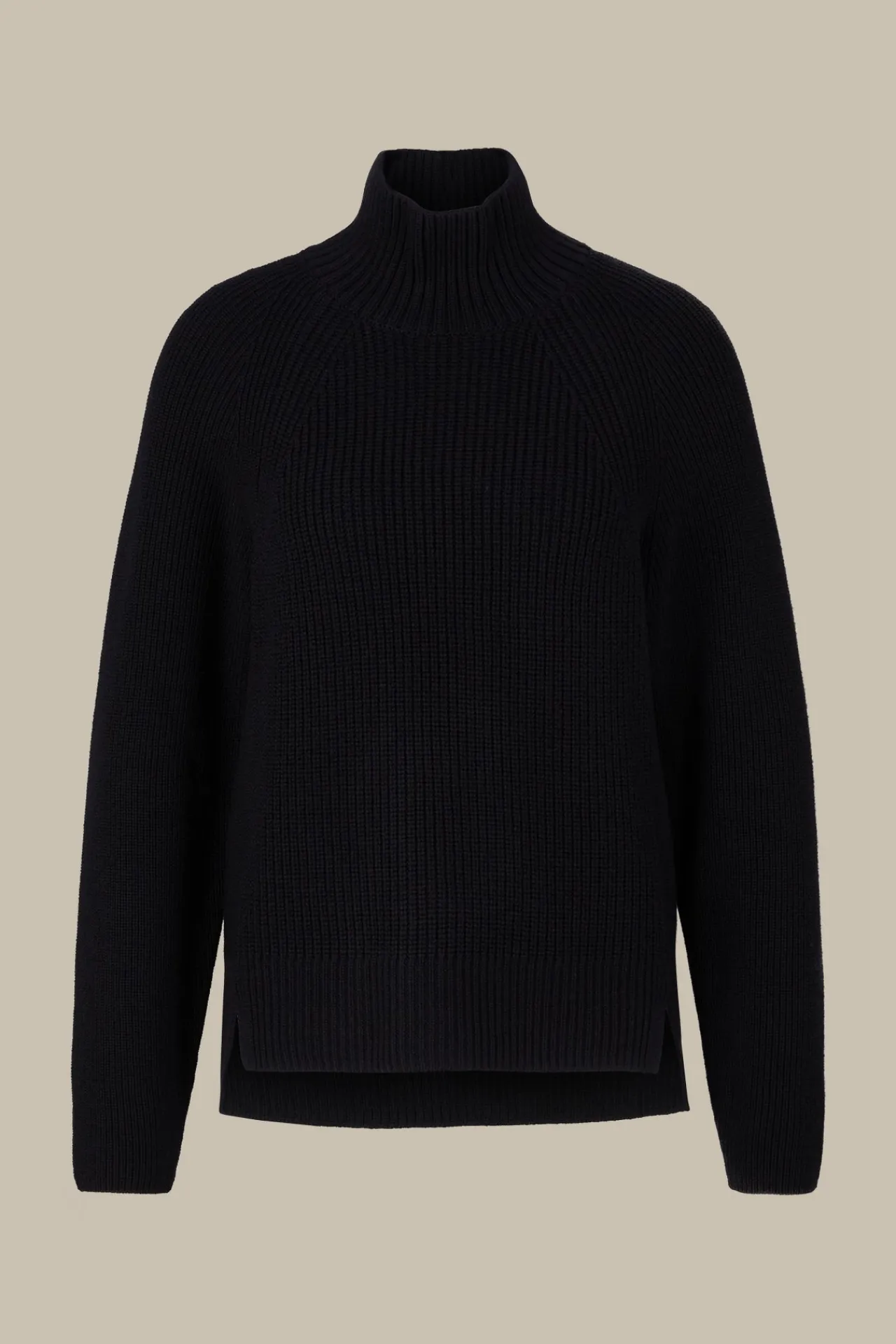 Merino-Strick-Rollkragen-Pullover In*Windsor Online