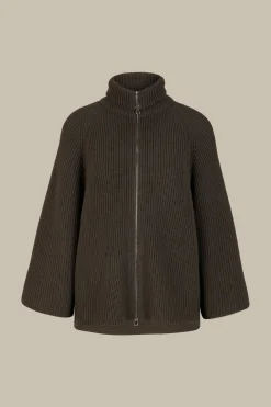 Merino-Strick-Zip-Cardigan In*Windsor Sale