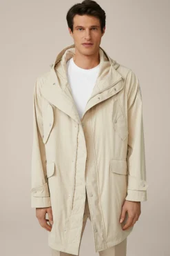 Nylon-Parka Bosa Mit Kapuze In Beige*Windsor Fashion