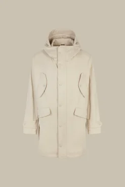 Nylon-Parka Bosa Mit Kapuze In Beige*Windsor Fashion