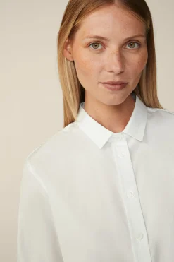 Popeline-Baumwoll-Hemd-Bluse In*Windsor Discount