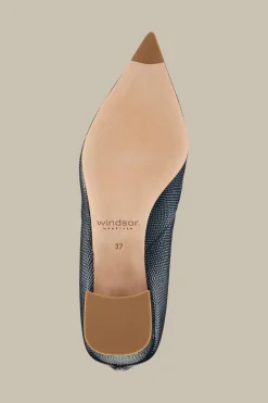 Pumps Mit Blockabsatz Aus Nappaleder In , By Unutzer*Windsor Sale