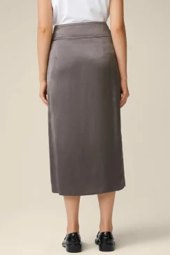 Satin-Midi-Rock In*Windsor Fashion