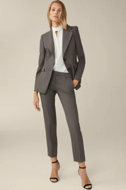 Schurwoll-Anzug-Hose In Taupe*Windsor Fashion