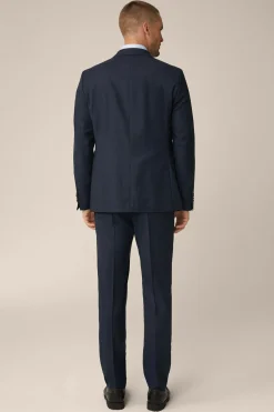 Schurwoll-Anzug Sono Bene Mit Stretch In Gemustert*Windsor New
