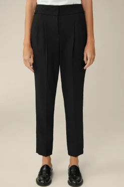 Schurwoll-Bundfalten-Hose In*Windsor New