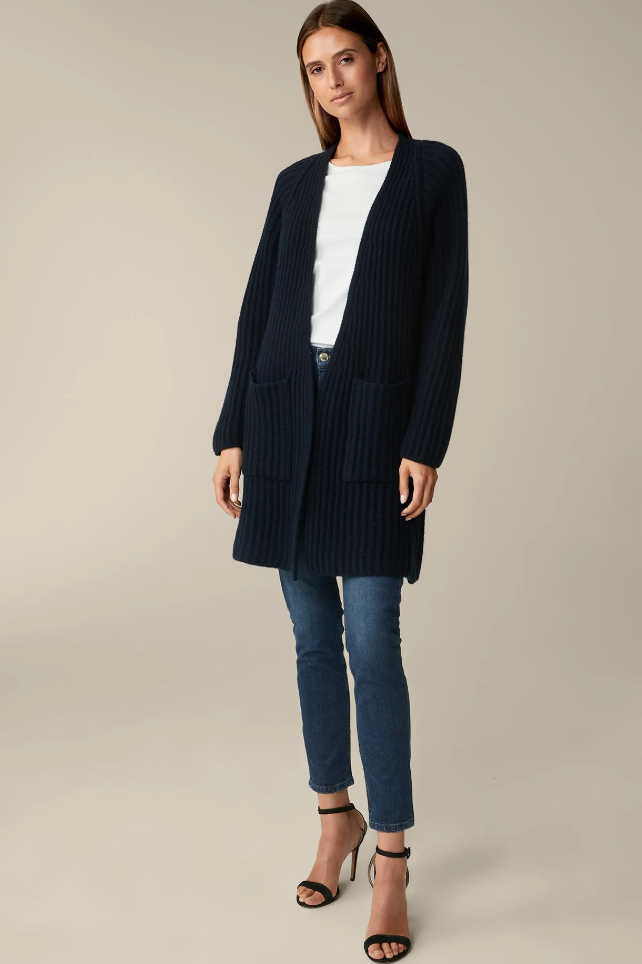 Schurwoll-Cashmeremix-Cardigan In*Windsor Clearance