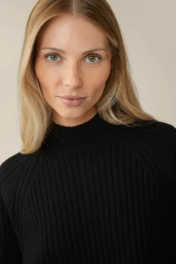 Schurwoll-Cashmeremix-Ripp-Strick-Pullover In*Windsor Sale