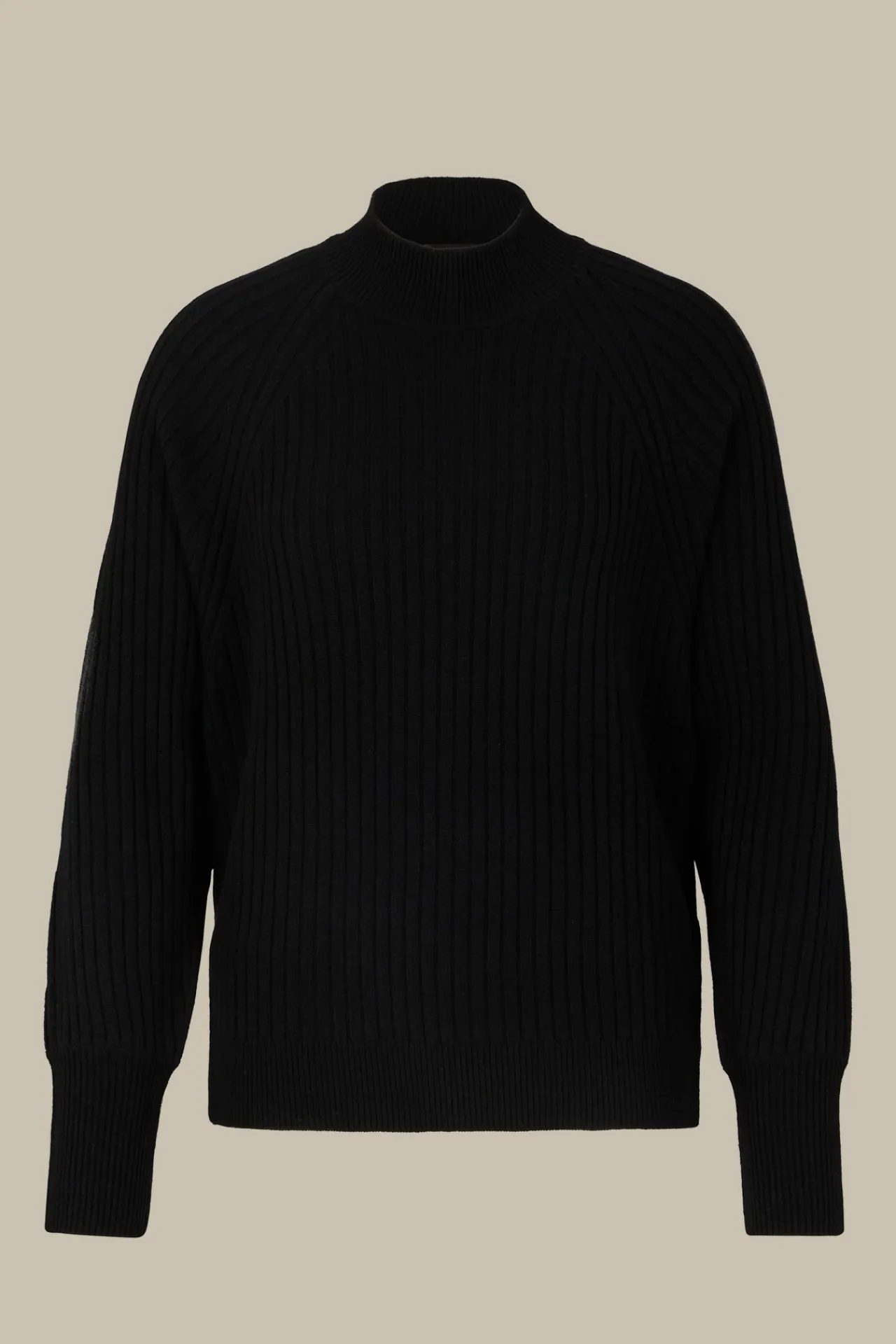 Schurwoll-Cashmeremix-Ripp-Strick-Pullover In*Windsor Sale