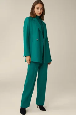 Schurwoll-Doppelreiher-Blazer In*Windsor Discount