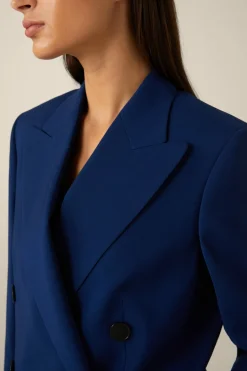 Schurwoll-Doppelreiher-Blazer In*Windsor Discount