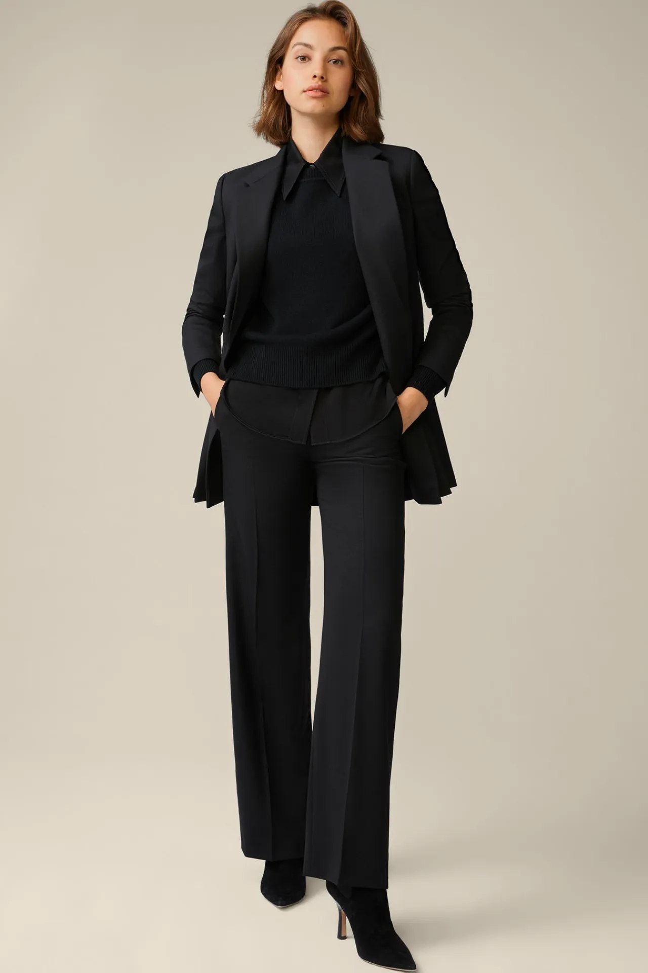 Schurwoll-Marlene-Hose In*Windsor Best
