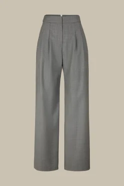 Schurwoll-Marlene-Hose Mit Bundfalte In*Windsor Clearance