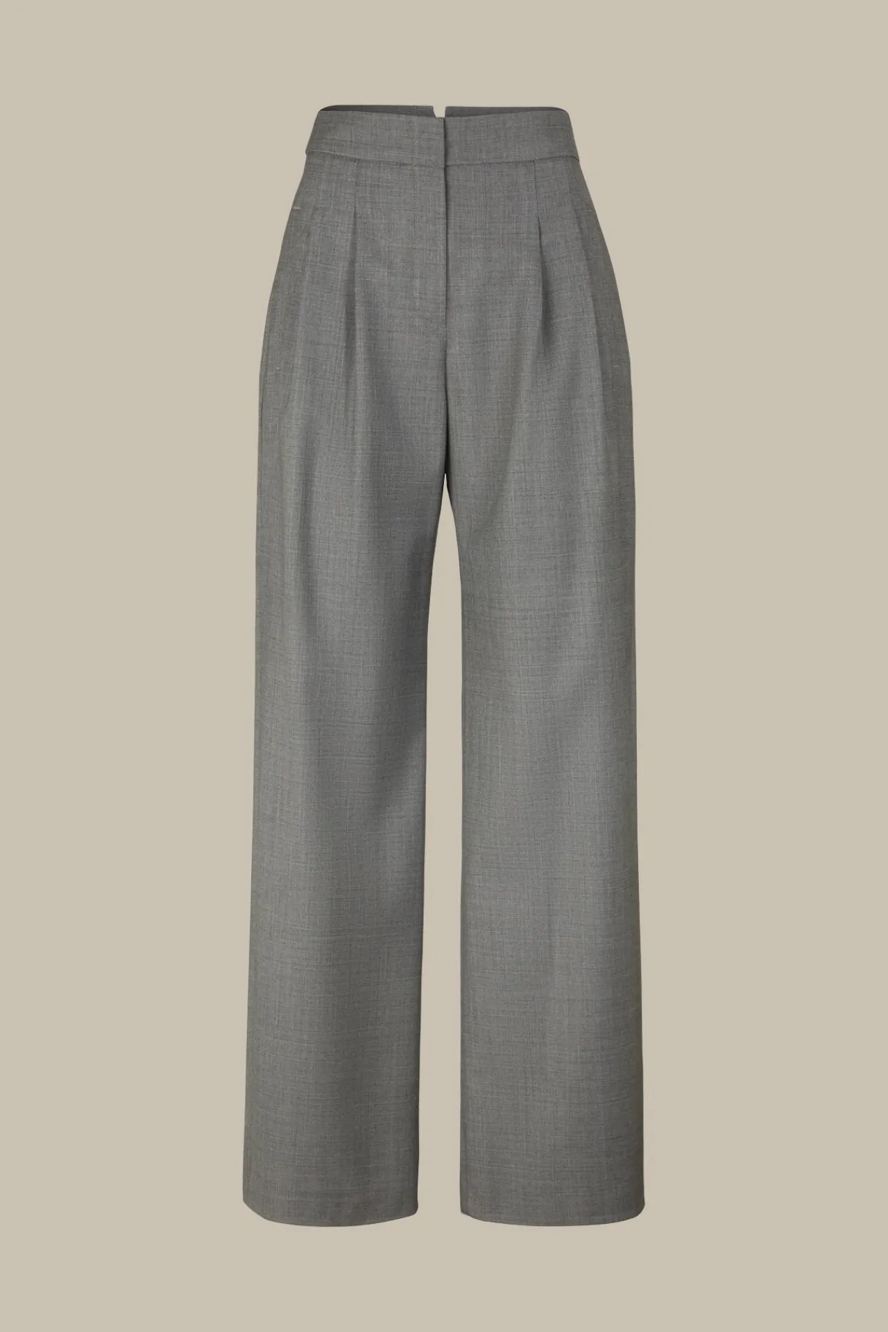 Schurwoll-Marlene-Hose Mit Bundfalte In*Windsor Clearance