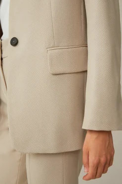 Schurwollmix-Twill-Long-Blazer In*Windsor Online