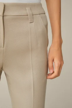Schurwollmix-Twill-Marlene-Hose In*Windsor Outlet