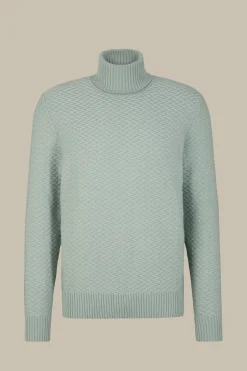 Schurwoll-Rollkragen-Pullover Amilo Mit Cashmere In Strukturiert*Windsor Online