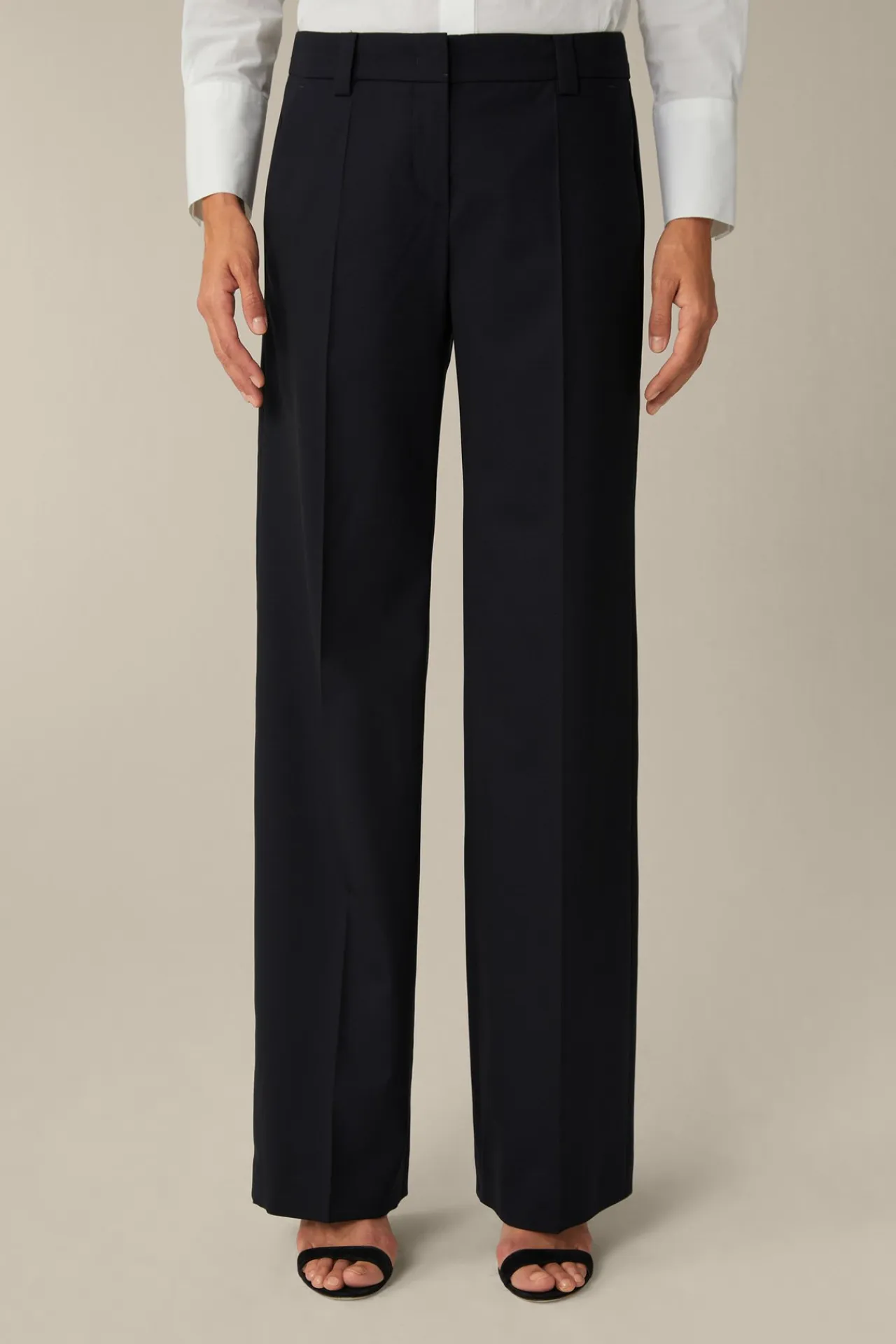 Schurwoll-Stretch-Anzug-Hose In*Windsor Best
