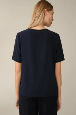 Seiden-Kurzarm-Shirt In*Windsor New