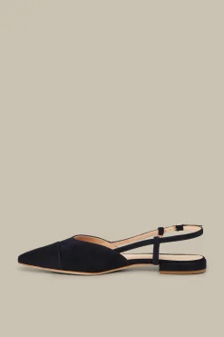 Slingback Aus Ziegenveloursleder In , By Unutzer*Windsor Hot