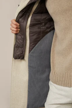 Stehkragen-Mantel Rivano Mit Cashmere Und Lammfellkragen In*Windsor Sale