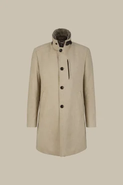 Stehkragen-Mantel Rivano Mit Cashmere Und Lammfellkragen In*Windsor Sale