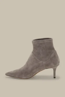 Stiefelette Aus Ziegenveloursleder By Unutzer In*Windsor Online