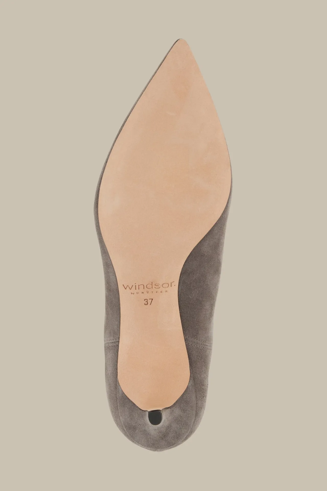 Stiefelette Aus Ziegenveloursleder By Unutzer In*Windsor Online