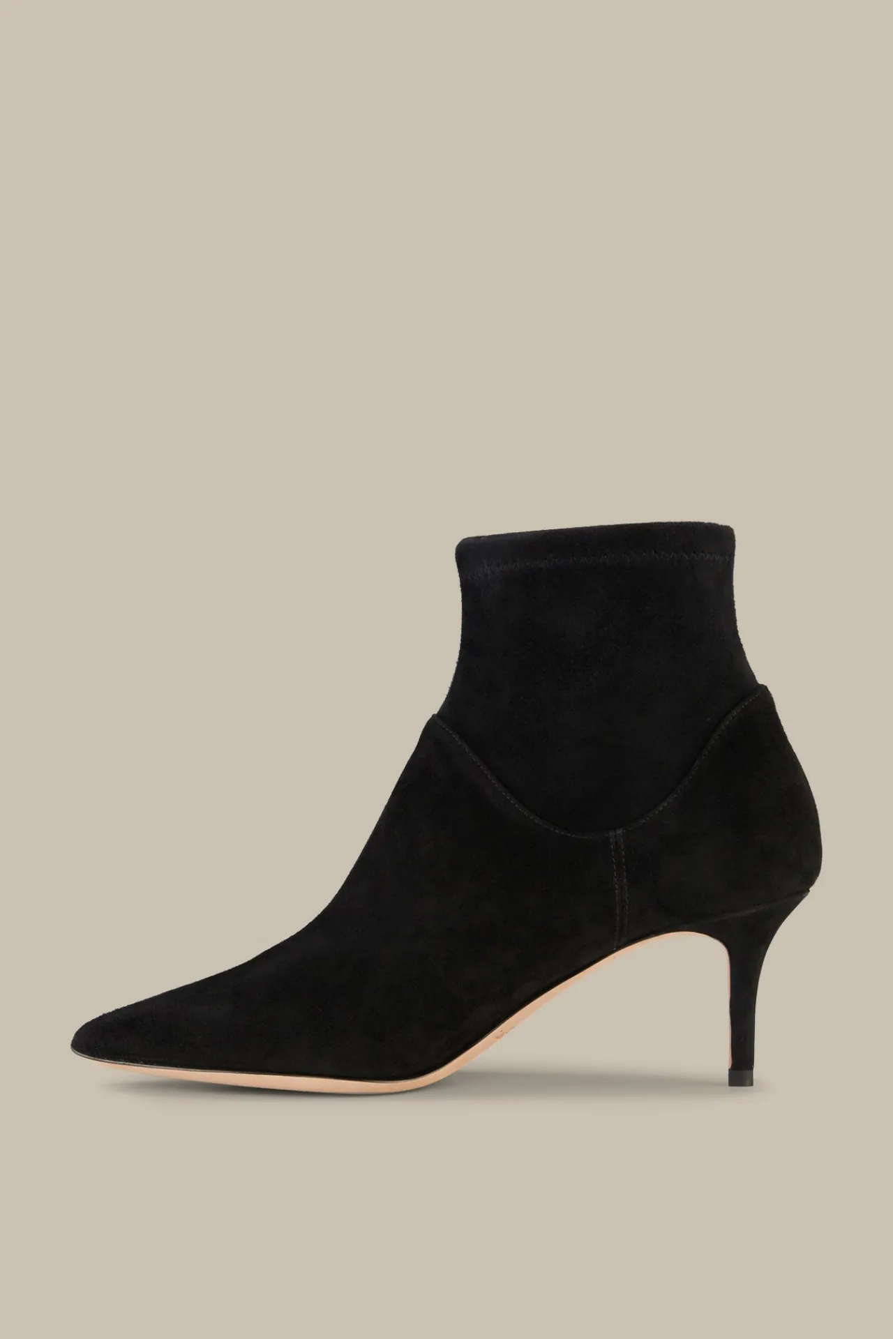 Stiefelette Aus Ziegenveloursleder In By Unutzer*Windsor Fashion