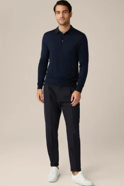 Strick-Poloshirt Nando Mit Seide Und Cashmere In*Windsor Sale