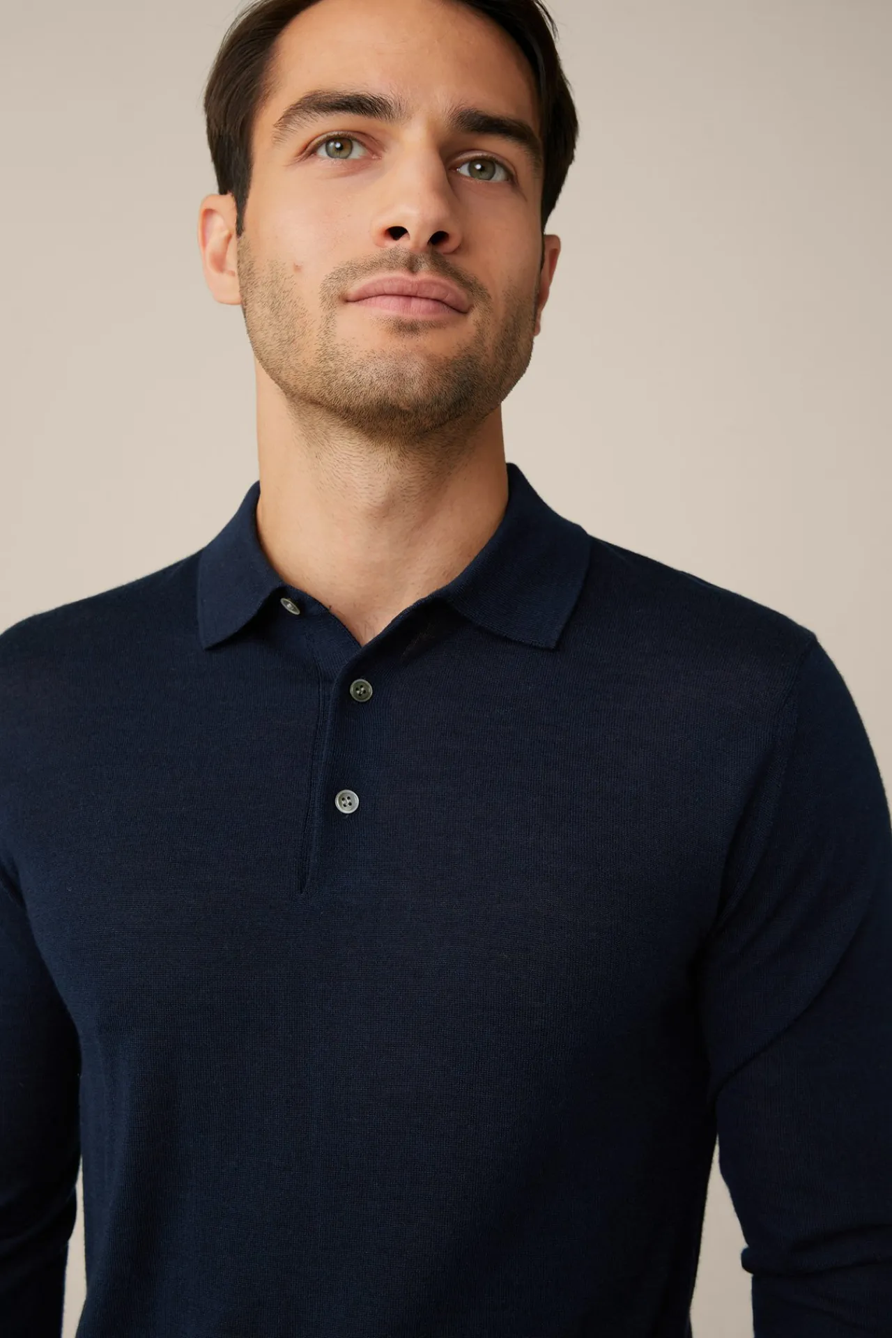 Strick-Poloshirt Nando Mit Seide Und Cashmere In*Windsor Sale