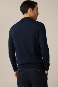 Strick-Poloshirt Nando Mit Seide Und Cashmere In*Windsor Sale
