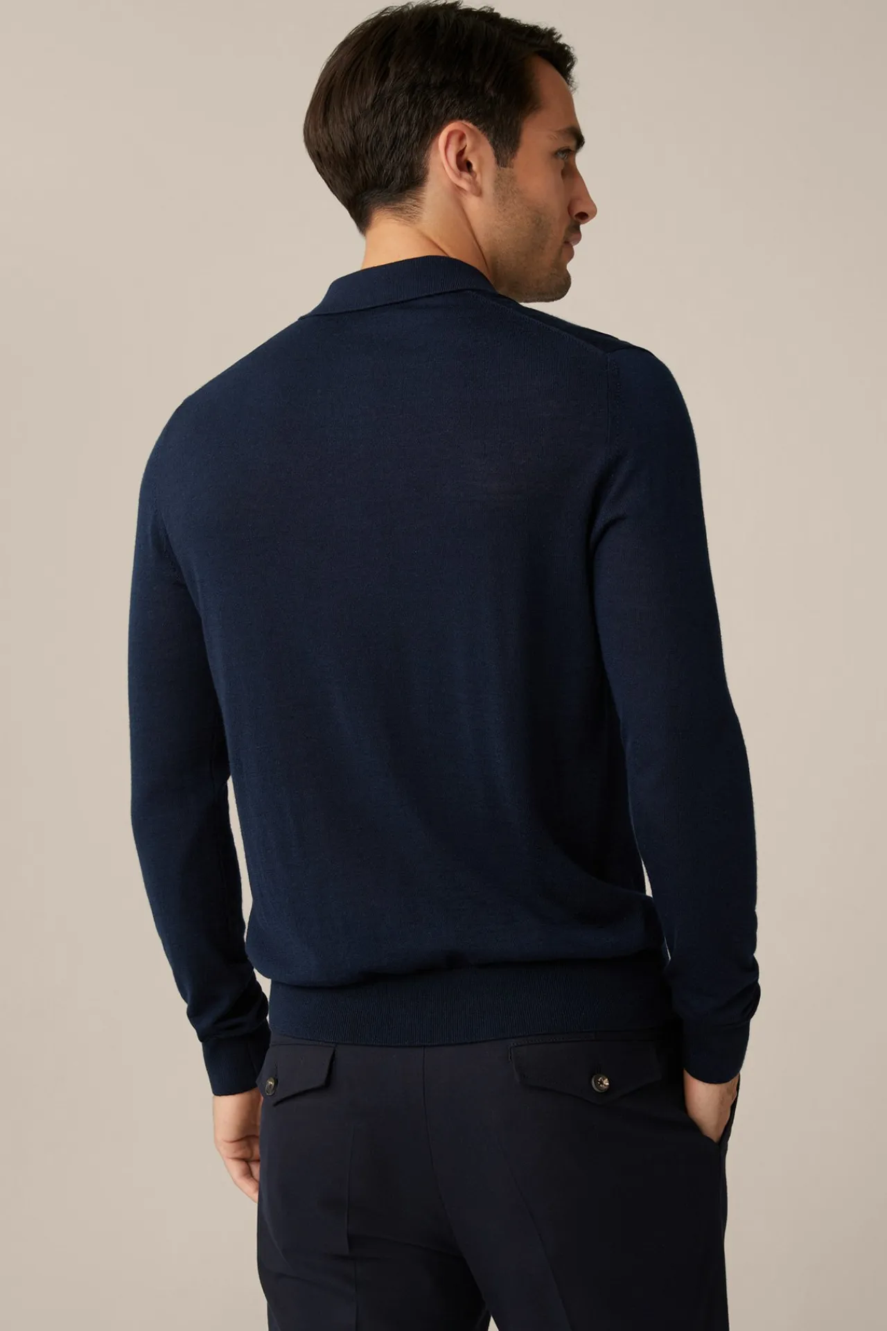 Strick-Poloshirt Nando Mit Seide Und Cashmere In*Windsor Sale