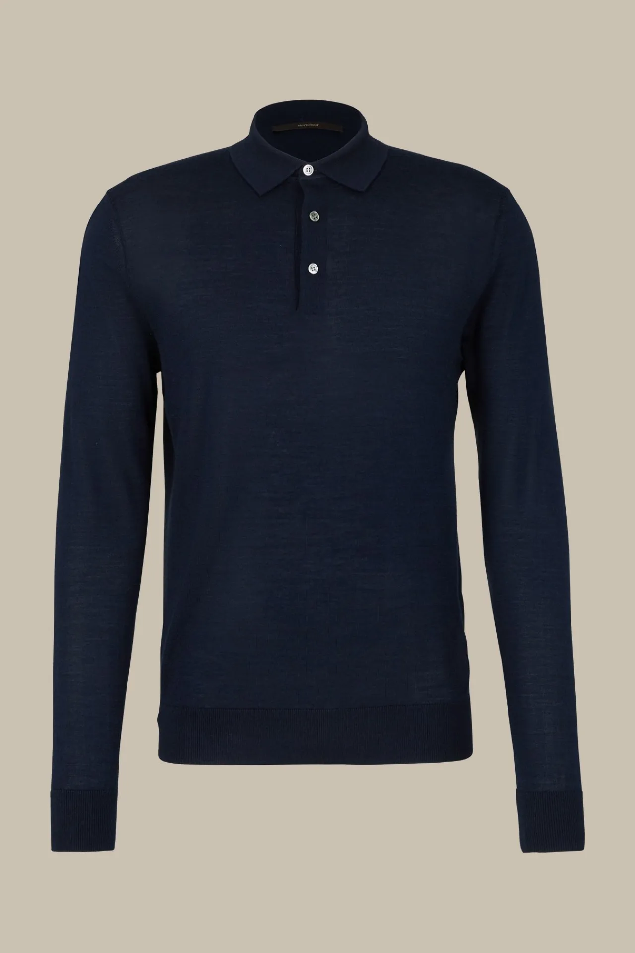 Strick-Poloshirt Nando Mit Seide Und Cashmere In*Windsor Sale