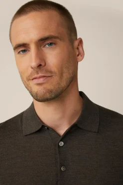 Strick-Poloshirt Nando Mit Seide Und Cashmere In*Windsor Best