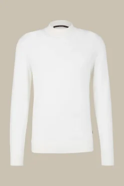 Strick-Stehkragen-Pullover Nando Mit Seide Und Cashmere In*Windsor Clearance