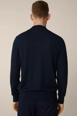 Strick-Stehkragen-Pullover Nando Mit Seide Und Cashmere In*Windsor Best
