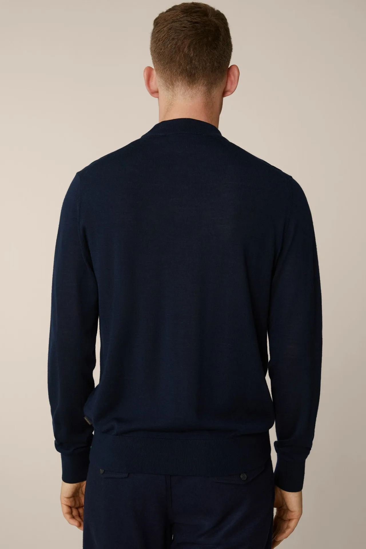 Strick-Stehkragen-Pullover Nando Mit Seide Und Cashmere In*Windsor Best