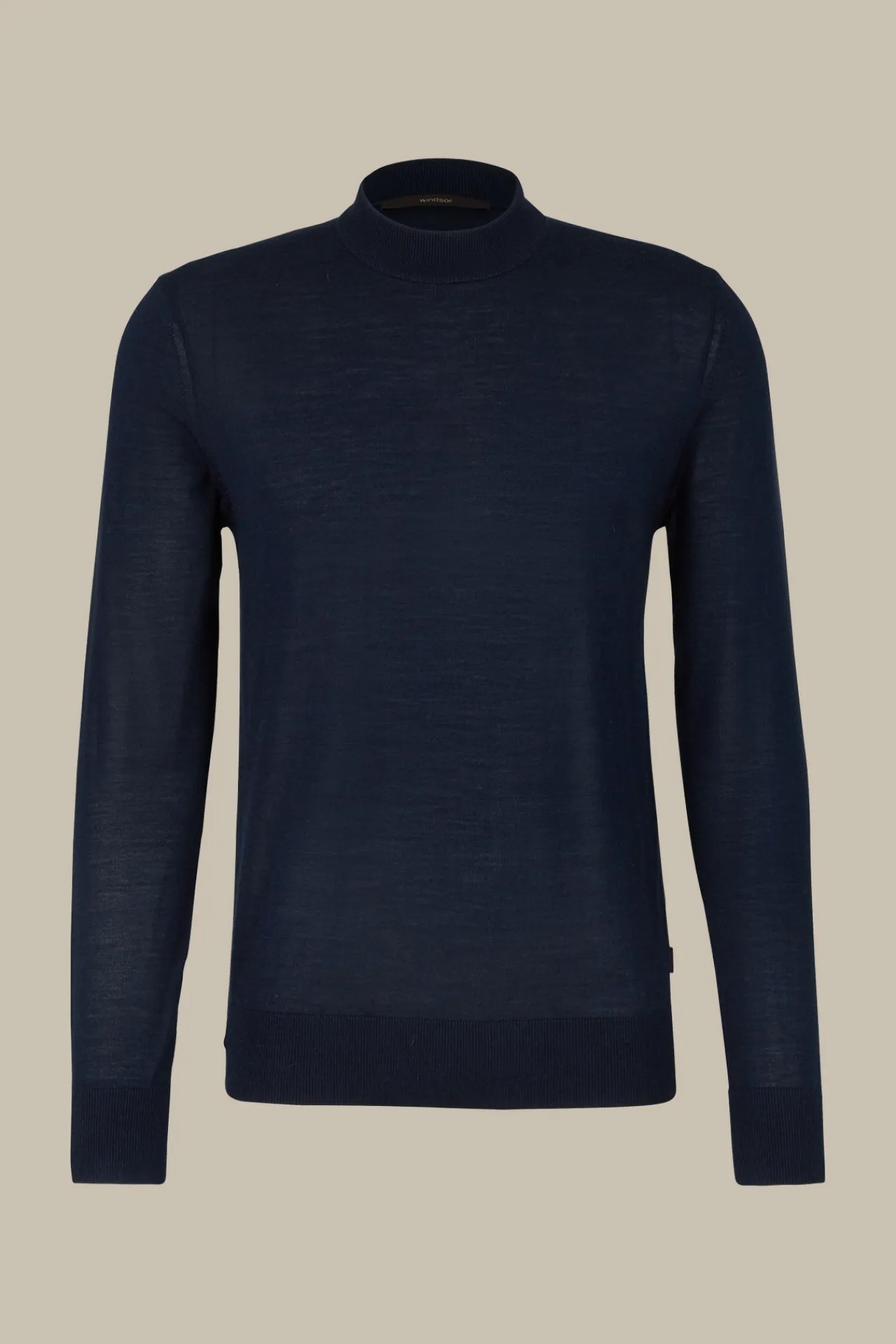 Strick-Stehkragen-Pullover Nando Mit Seide Und Cashmere In*Windsor Best