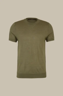 Strick-T-Shirt Nando In Oliv*Windsor Discount