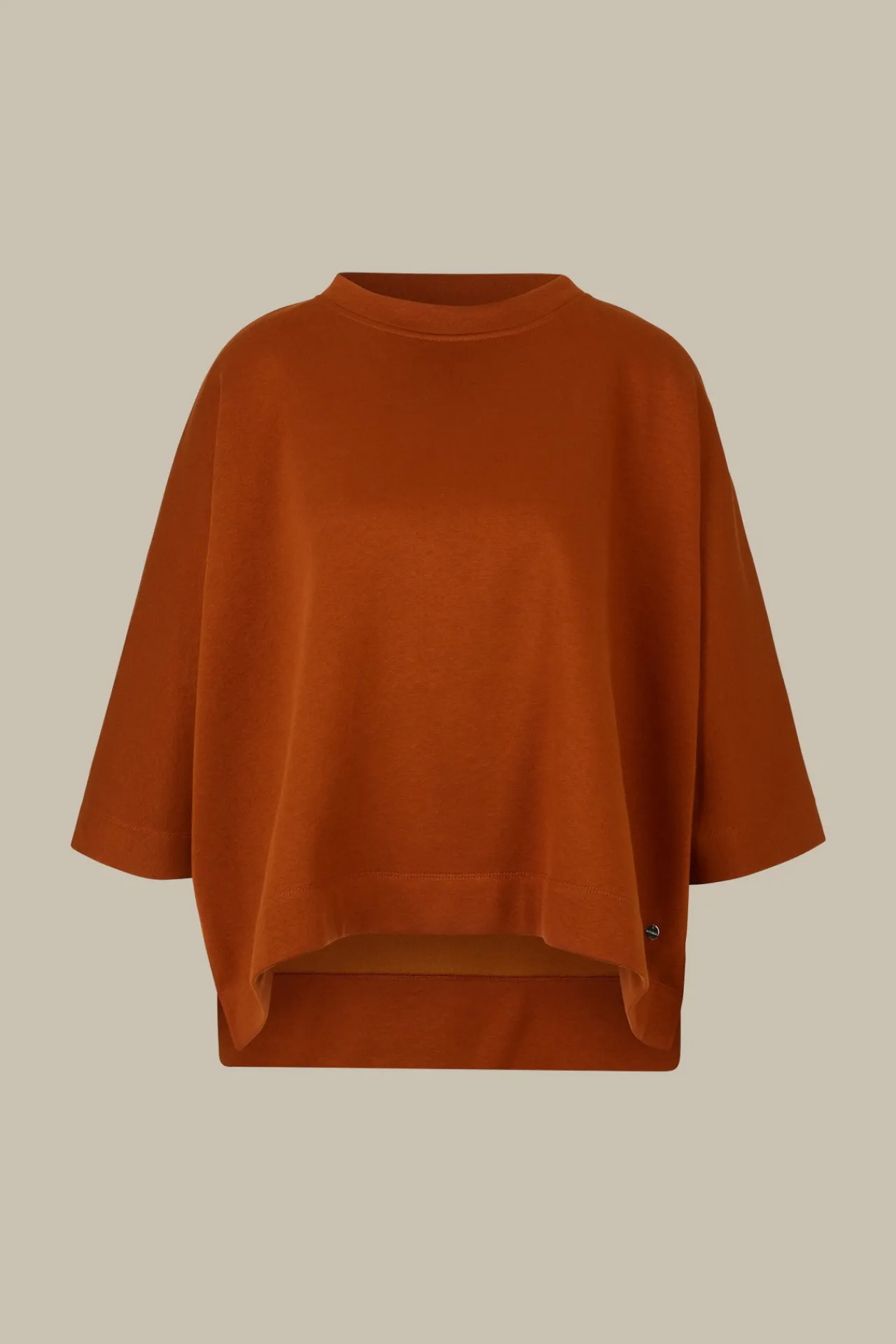 Sweat-Pullover, Oversized, In Kupfer*Windsor Fashion