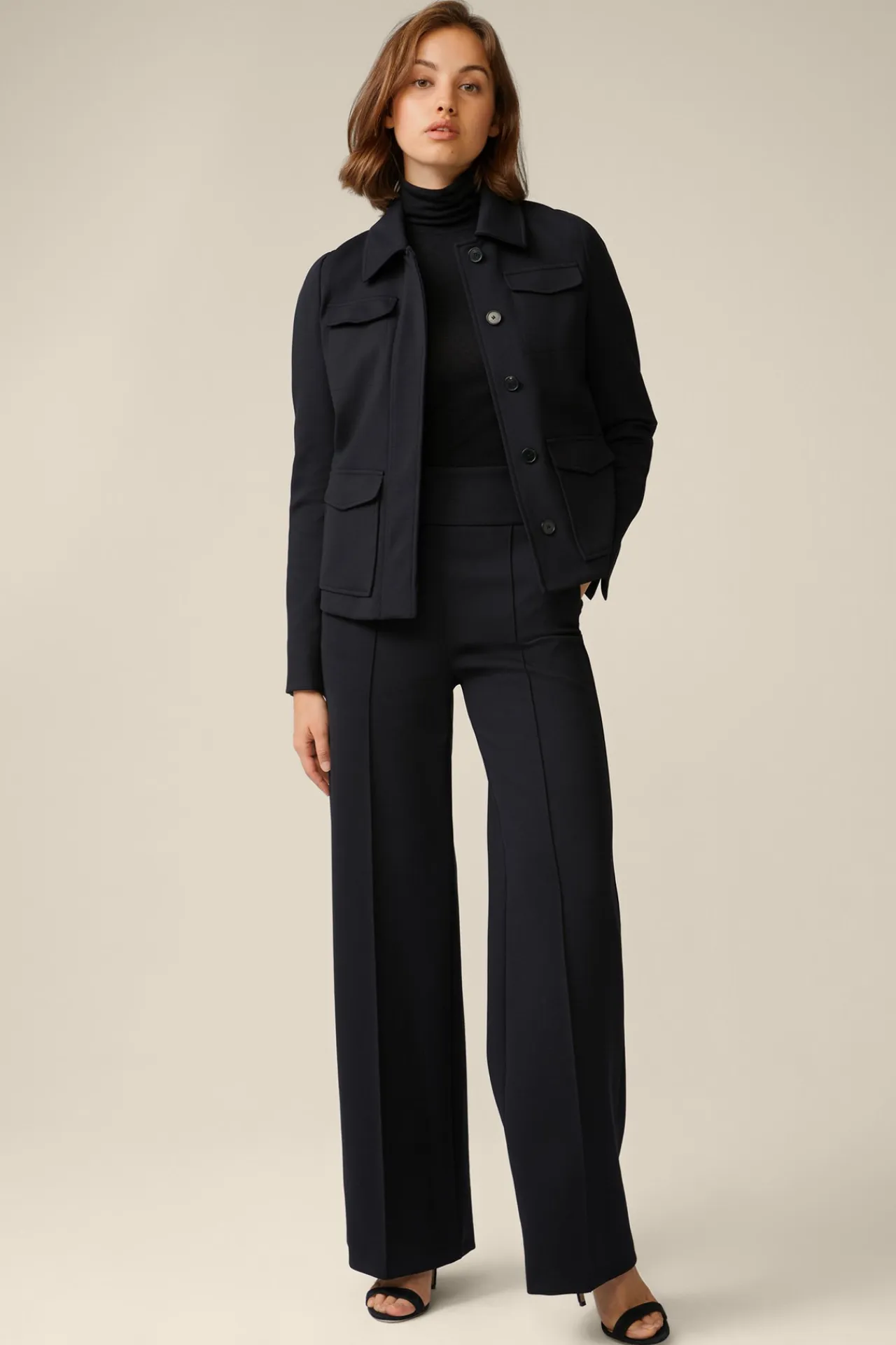 Techno-Jersey-Kurz-Jacke In*Windsor Outlet