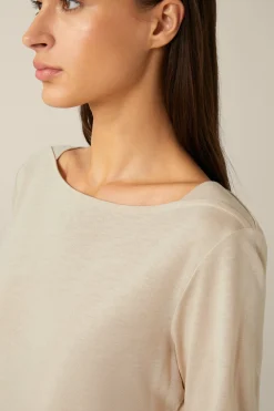 Tencel-Baumwoll-Langarm-Shirt In*Windsor Fashion