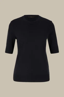 Tencel-Wollmix-Kurzarm-Shirt In*Windsor Sale