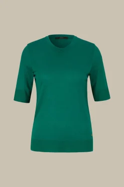 Tencel-Wollmix-Kurzarm-Shirt In*Windsor Sale