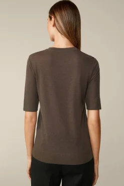 Tencel-Wollmix-Kurzarm-Shirt In*Windsor Online