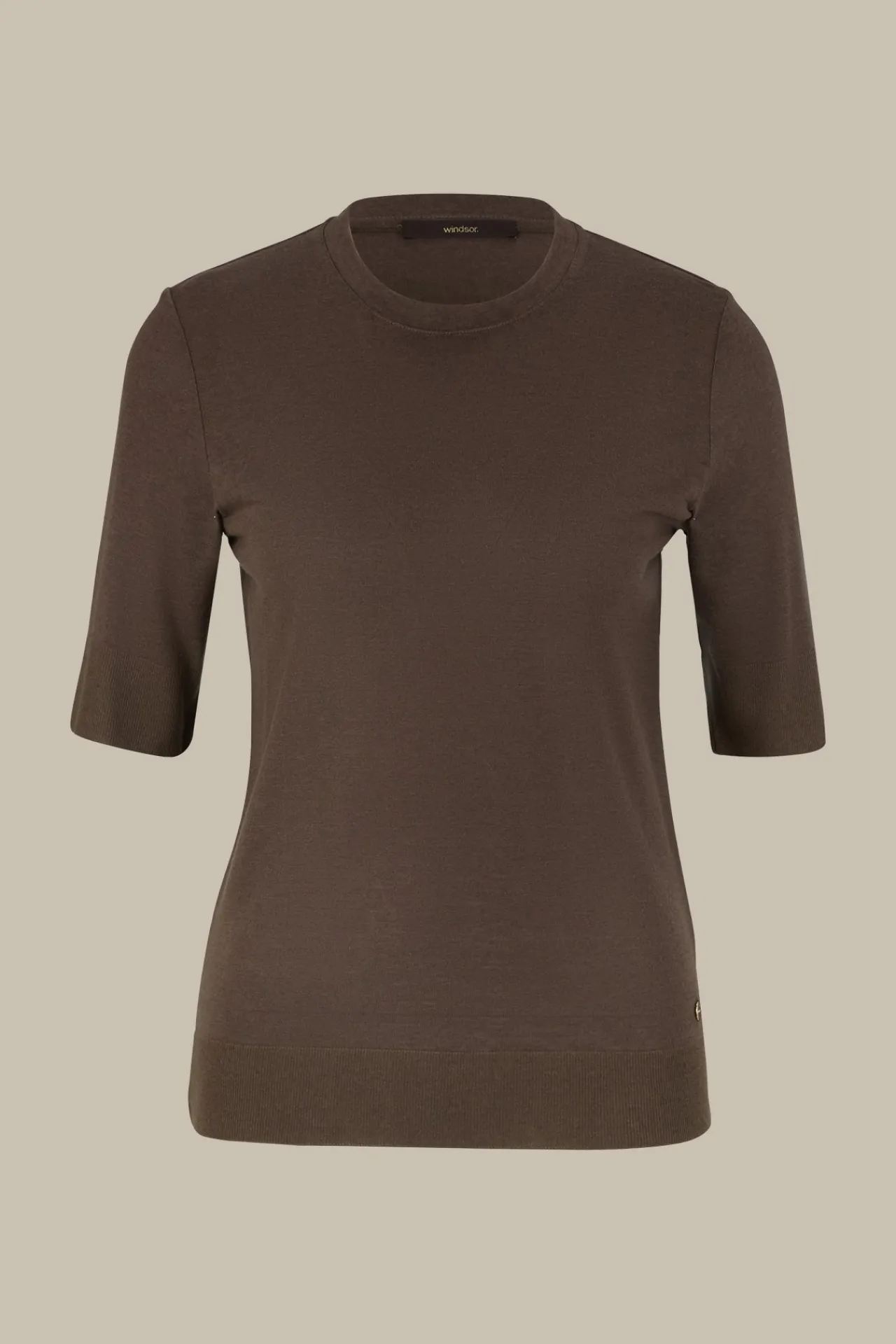 Tencel-Wollmix-Kurzarm-Shirt In*Windsor Online