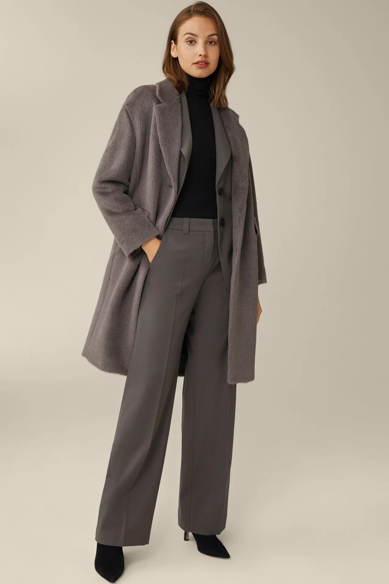 Tencel-Wollstretch-Rollkragen-Shirt In*Windsor Online
